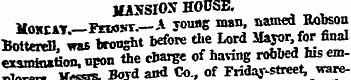 JUSSW HOUSE. Wawm.—Fehot—A young man, na...