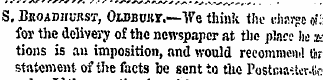S. BiWADirrasT, OLBBDitr.—We think the e...