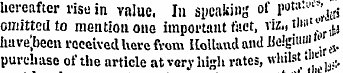 hereafter rise in value, In speaking of ...