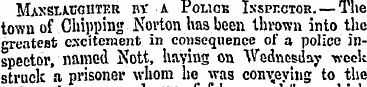 MansxatjOHTER by a Police Inspector. — T...