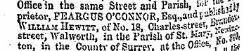 Office in the same Street and Parish, 1,...