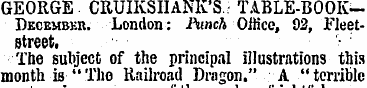 GEORGE CRUIKSIIANK'S.; TABLE-B0OKDkcembe...