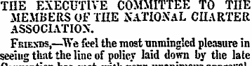 THE EXECUTIVE COMMITTEE TO THE MEMBERS O...