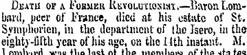 Diutu of a Former Rkvolijckxisi.—Baron L...