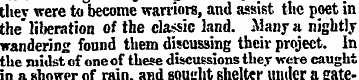 thev were to become warriors, and assist...
