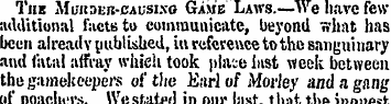 Tub MiritDER-CAUsixo Game Laws.—We have ...