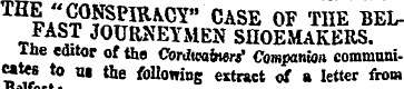 TH 1a^°H^ cy" e OF BELt? S I JOURNEYMEN ...
