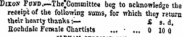 Dtrox Fumd.—The * Committe« beg to ackno...