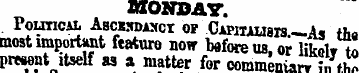 MONDAY. PouncAi Ascmdaxct OF Gaktatj8is....