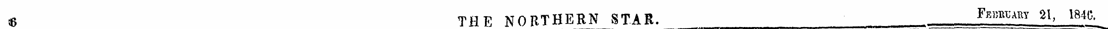 6 THE NORTHERN STAR. „, Fbmtcaw 21, 184C...