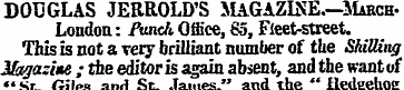 DOUGLAS JERROLD'S MAGAZINE.—March-London...