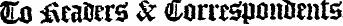 Co Walters: & Gorospnoentsi