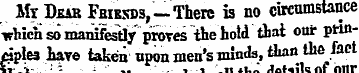 Mr Diub Fbibsbs , -- There is no circums...