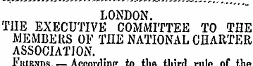 LONDON. TIIE EXECUTIVE COMMITTEE TO THE ...