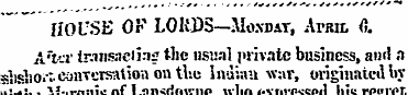 UOVSE Or LORDS—Moxdat, Aran. fi. A'xcr t...
