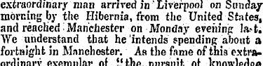 extraordinary man arrived in Liverpool o...
