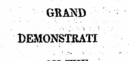 GRAND DEMONSTRATI ON THE 17th OF AUGUST,...