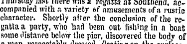 .. mere was a regatta as , accompanied w...