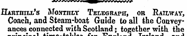 Habthill's Monthly: Telegraph, or Railwa...