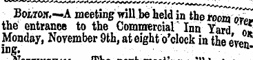 Bc-woif. —A meeting will be held in the ...