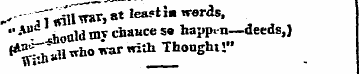 *• - ritdll war, at leastm words, ¦• A B...