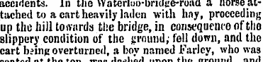 , in tne -onuee-roaa a norse - tached to...