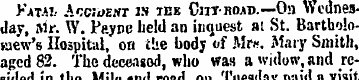 Fatal- Acciuest is tek Cm-nom—On Wednesd...