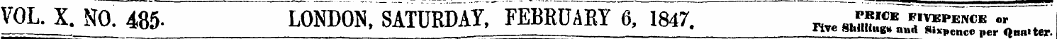 volx.no. 485- London,Saturday; ' rEBRUAE...