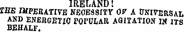 IRELAND! TAB IMPERATIVE NECESSITY- OP A ...