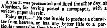 A youth was prosecuted and fined the oth...