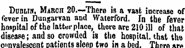 Dublin, March 20.—There is a vast increa...
