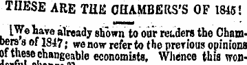 THESE ARE THE CHAMBERS'S OF 1815! IWe ha...