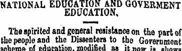 NATIONAL EDUCATION AND GOVERMENT EDUCATI...