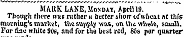 MARK LANE, Monday, April 19. Though ther...