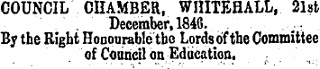 COUNCIL CHAMBER, WHITEHALL, 21st Decembe...
