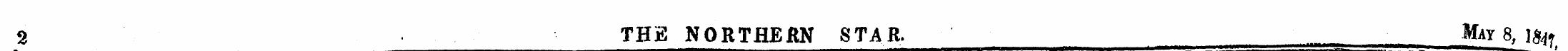 2 THE NORTHERN STAR. May 8, l&,. ———————...