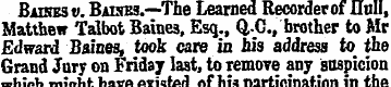Raises v. Badtes.—The Learned Recorder o...