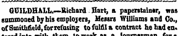 GUILDHALL.—Richard. Hart, a paperstainsr...