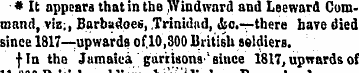 * It appears that in the Windward and Le...