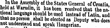 In the Assembly of the States General of...