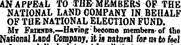 ' J ' ' ' ! ' , AN APPEAL TO THE MEMBERS...