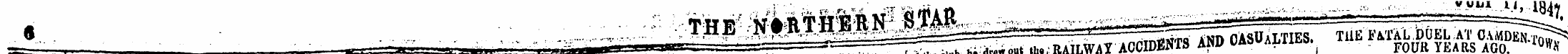 M«?tha lubhe drew out iu«RAILWAY ACCIDOT...