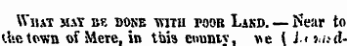 WlUT MAY BR DOSE WITH POOR LlKD. — Near to the town of Mere, in this ctmntv, ve ( l&lt; »&lt;i.»d-
