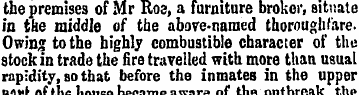 the premises of Mr Roe, a furniture brok...