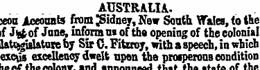 AUSTRALIA. ceon Accounts from ^Sidney, N...