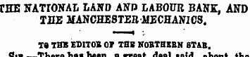 THE NATIONAL LAND ANB LABOUR BANK , AND ...