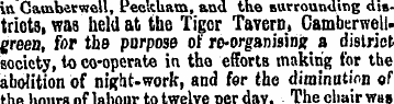 in Catnberwell, reckuam, and the surroun...