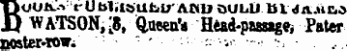 BU O*l-V rUbl.KjUfcitr AMJ OUL.U BX d A.HCJ WATSON, '5, Queen' * Head-passags Pater fioster-towi "' ¦ ¦ ¦¦ - ¦¦ ¦¦ -• ¦
