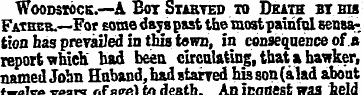 Woodstock—A Box Starved to Death bt his ...