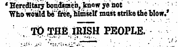 ' Hereditaijr bpridim'en , know ye not W...